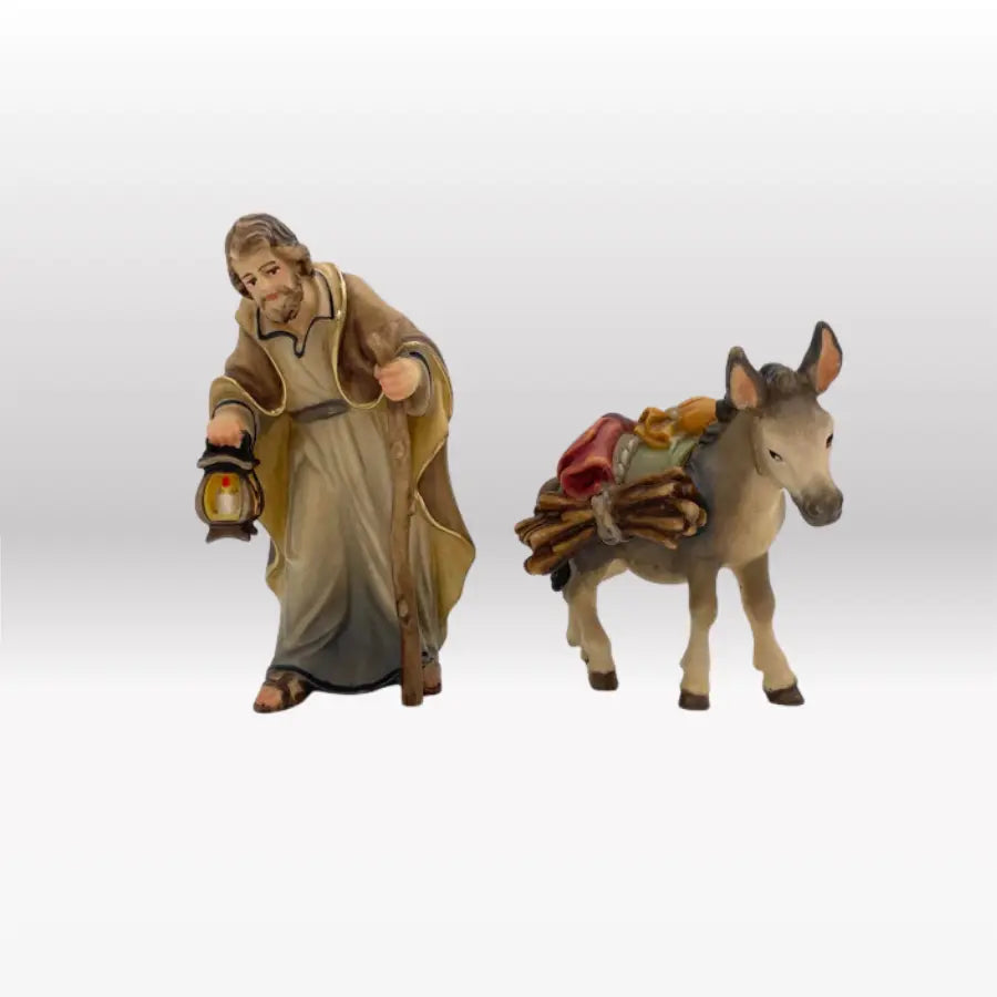 Esel mit Gepäck von Heimatkrippe-4