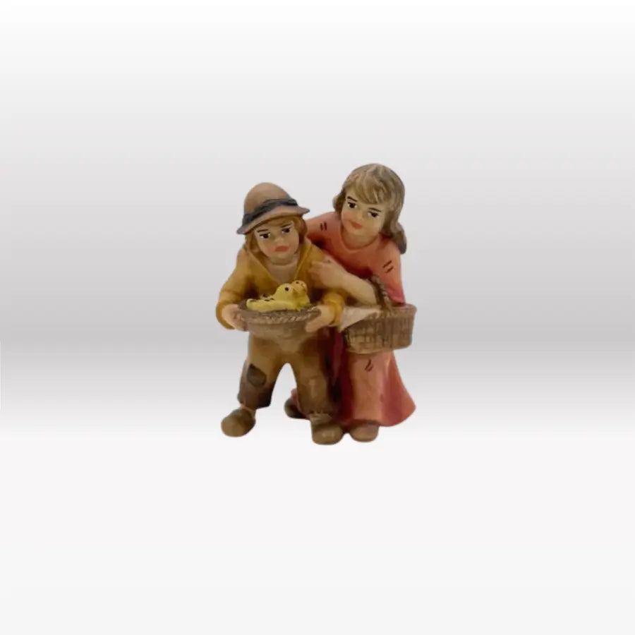 Kinderpaar von Heimatkrippe-1