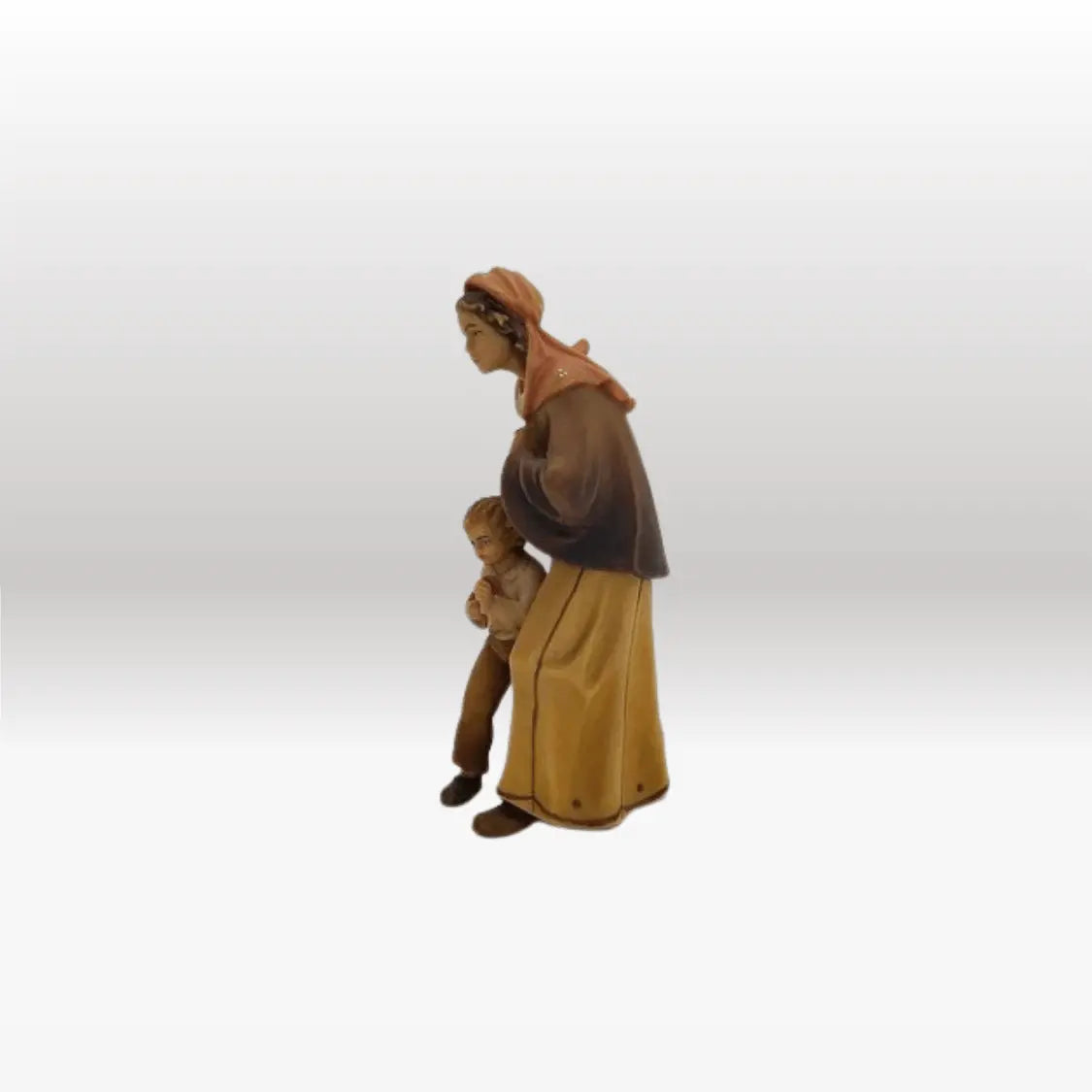 Hirtin mit Bub von Kostner -2