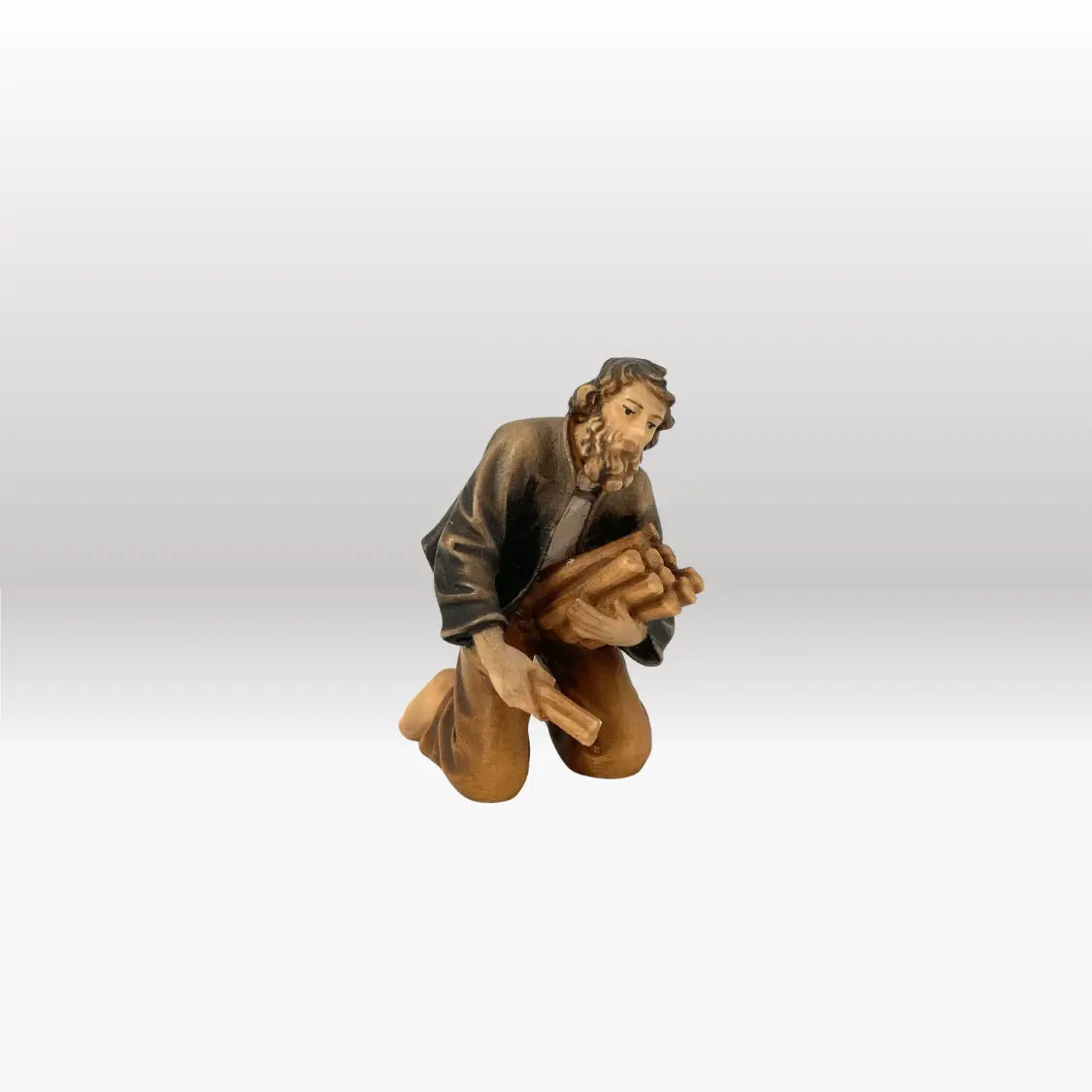 Hirte am Lagerfeuer von Kostner-1