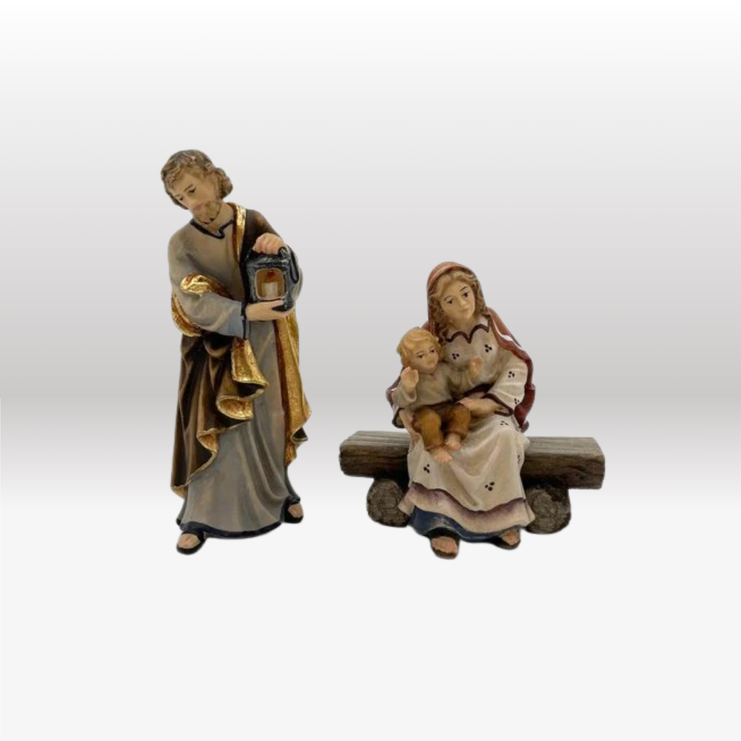 Hirtin mit Kind (ohne Bank) von Kostner-3