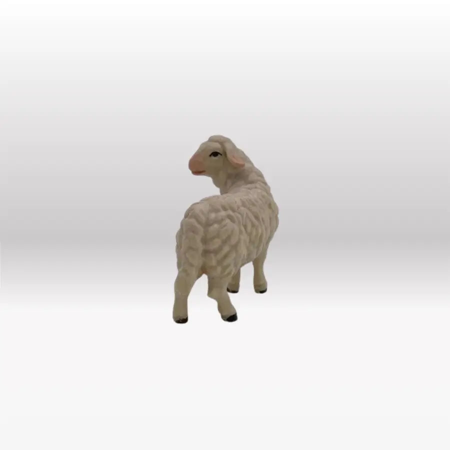 Schaf schauend von Heimatkrippe-2