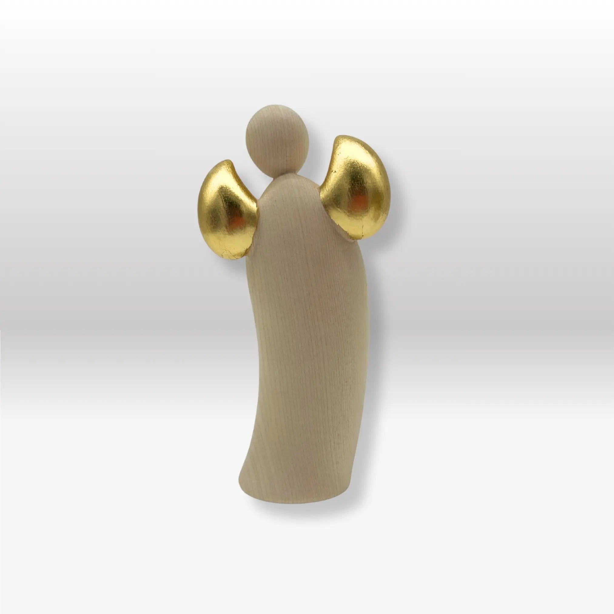 Schutzengel Hoffnung mit Kerze gold+gold