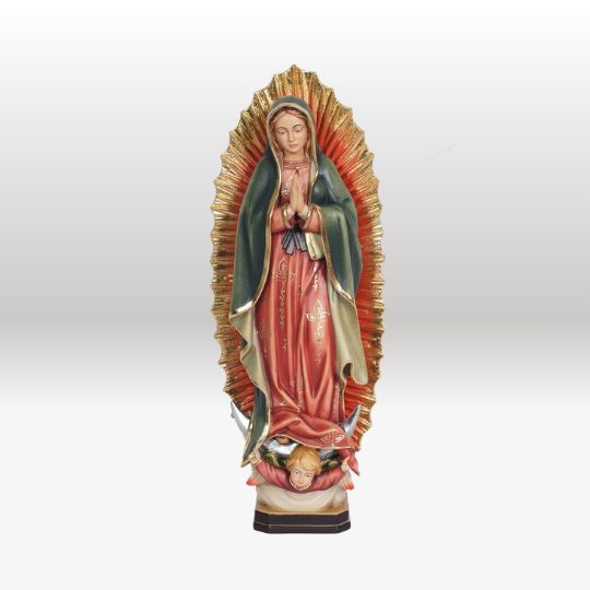 Madonna Guadalupe bemalt