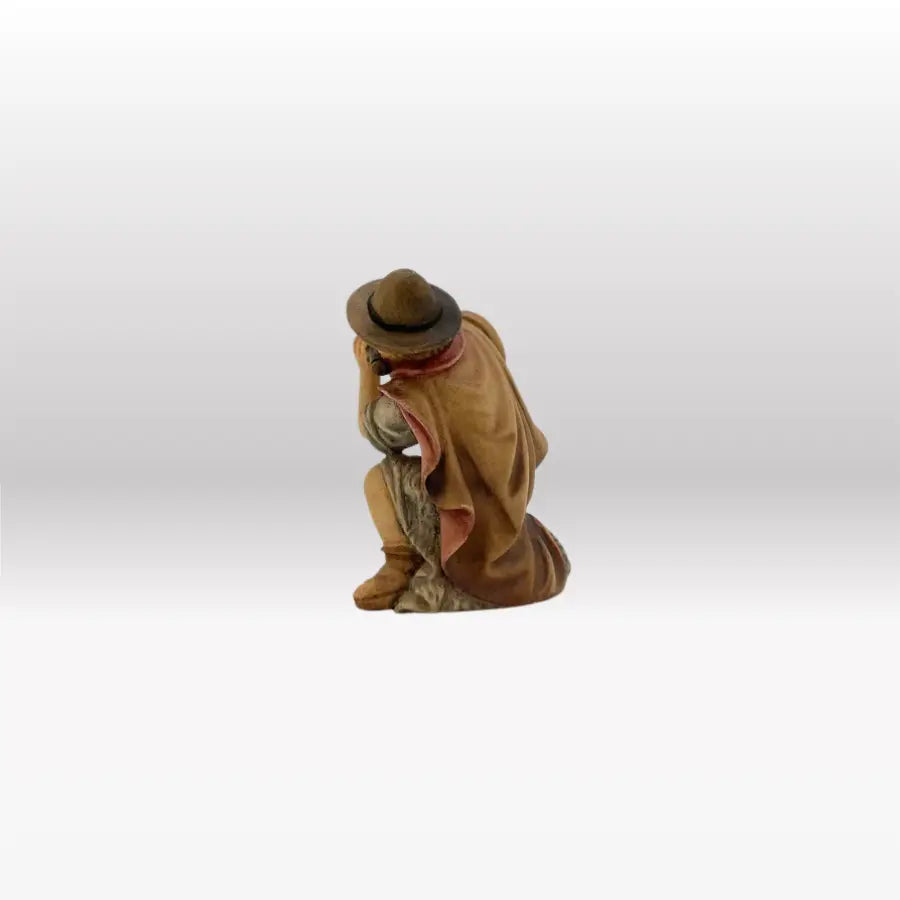 Hirte kniend mit Flöte von Heimatkrippe-2