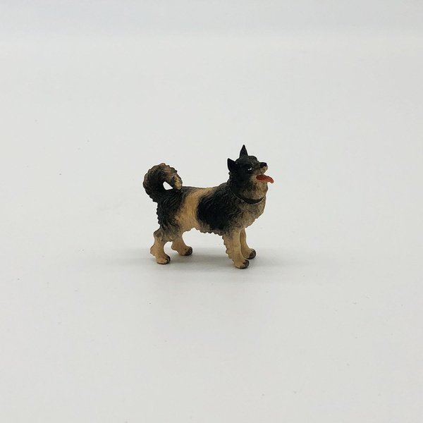 Hund Spitz Krippenfigur von Kostner